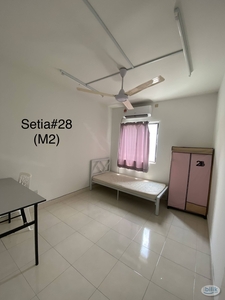 NON SHARING ROOM WITH FULLY FURNISHED ROOM FOR RENT AT SETIA ALAM AREA✨