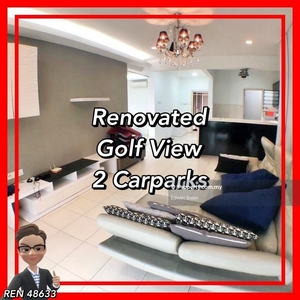 Renovated / Corner Unit / Golf View / 2 Carparks