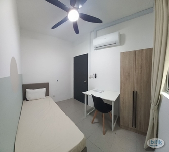 SINGLE Room @ MIZUMI Residence, Fully Furnished with Internet & Cleaning (850m to MRT Metro Prima)