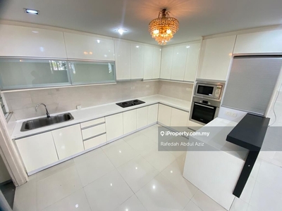 Strata Title, Partly Furnished, 24 Guarded, Near Mrt Surian & mores