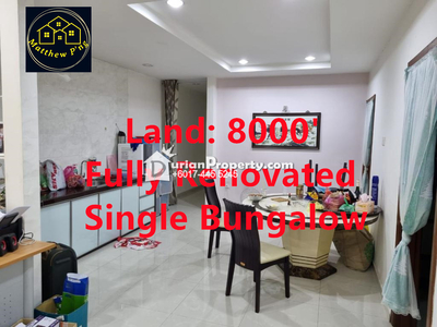 Bungalow House For Sale at Jelutong