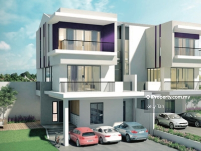 Call for Promo now! New 3-Storeys Semi-D/Bungalow @Twin Palms Sg Long