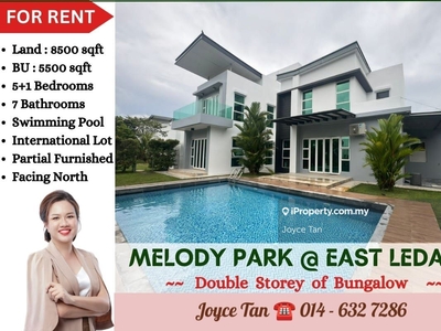 2 sty Bungalow with Grand Swimming Pool @ Melody Park, East Ledang
