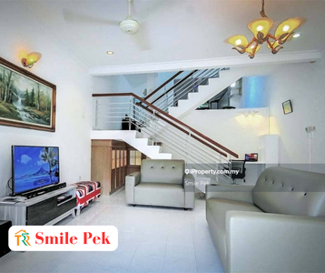 3-Storey House,Fully Furnished,3 Room @Sungai Ara,near Fairview School