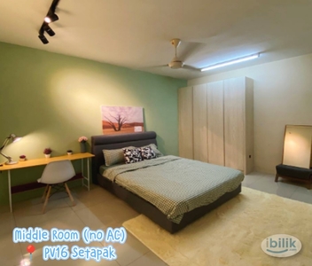 Affordable Middle Room at PV16 Setapak Near TARUMT