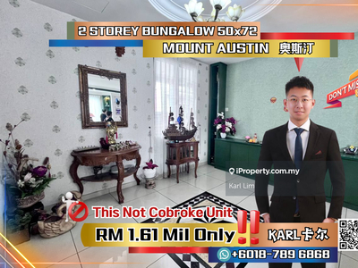 Austin Heights 2 Storey Bungalow 50x72 Renovated Fully Furnished Jb