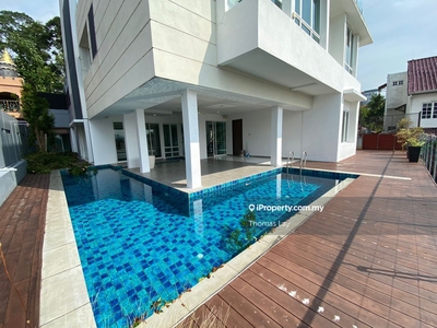 Bungalow lot in Bangsar for sales (with Private lift & swimming pool)