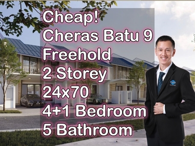 Candela Batu 9th Cheras Selangor 2 Storey Super Link House For Sale