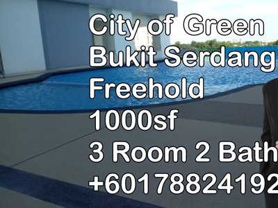 City of Green Bukit Serdang Seri Kembangan Selangor Condo For Sale