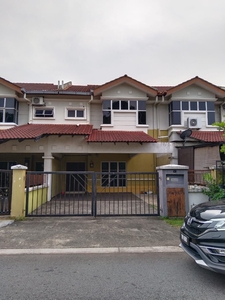 Facing Open Double Storey Terrace Taman Sutera 3 Kajang For Sale