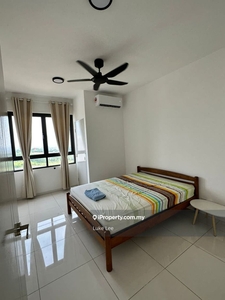 Furnished one bedroom cozy home for rent at dengkil near Xiamen Uni