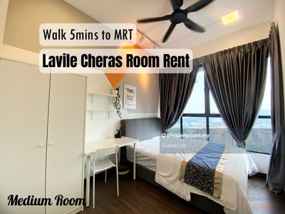 Lavile Cheras Nice Fully Furnished Private Room for Rent
