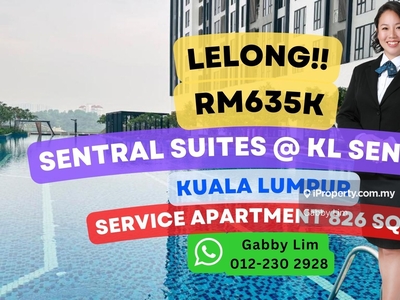 Lelong Super Cheap Service Apartment @ The Sentral Suites Kuala Lumpur