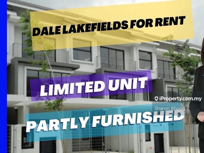 Partly furnished unit at Dale Lakefields for rent