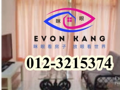 Regency Heights @ Bayan Lepas 1258SF Partially Furnished High Floor