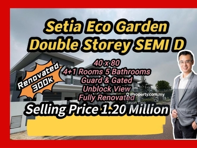 Setia Eco Garden@ Renovated Double Storey Semi D