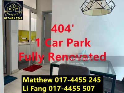 Straits Garden Suites - Fully Renovated - 404' - 1 Car Park - Jelutong