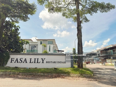 Taman Bestari Indah Fasa Lily Ulu Tiram Double Storey Terrace Guarded