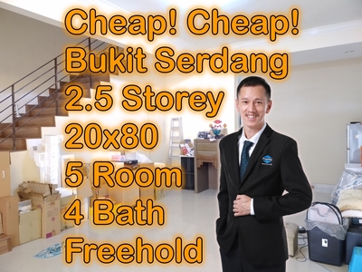 Taman Bukit Serdang Seri Kembangan Selangor 2.5 Storey House For Sale