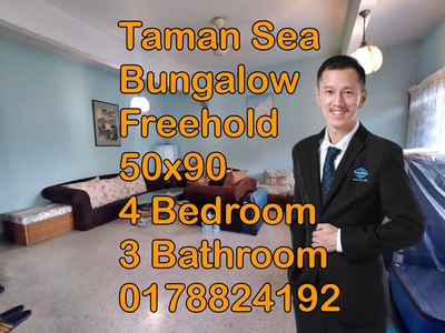 Taman Sea Petaling Jaya Selangor 2 Storey Bungalow House For Sale