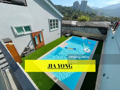Tanjung bungah hillside bungalow fully reno own swimming pool