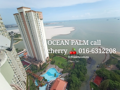 High Floor Nice Seaview Ocean Palm Condo Klebang