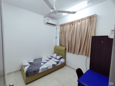 Single male room at Pelangi utama condominium