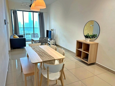3 Bedrooms Fully furnished with KLCC & TRX View @ Lavile, Maluri, Kuala Lumpur