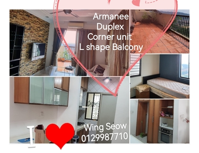 Armanee Duplex Condominium Corner unit Superb below market Price for Sale 2008 sqft damansara damai Kepong PJ sungai buloh