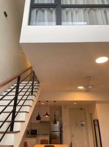 Arte Mont Kiara Condominium For rent fully furnished Nordic Design Duplex 2 bedrooms 3 bathrooms 2 carparks