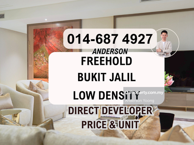 Bukit Jalil Low Density near LRT Freehold Residential!!