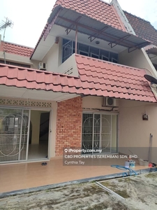 Bukit Kaya - Double storey terrace partially furnished for rent