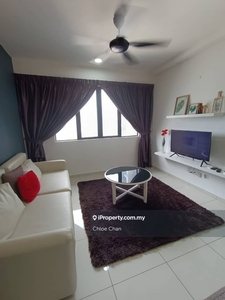 Damai Residence @ Sungai Besi 675sf 2r2b Fully Furnished Unit For Sale