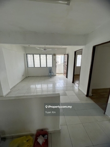 Danau kota apartment, block c, basic unit, 3room 1bathroom,