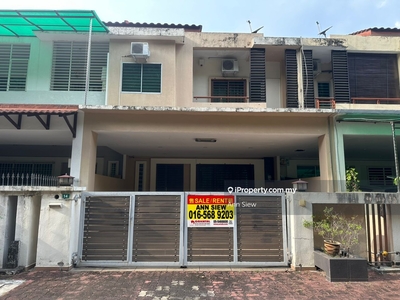 Double Storey House For Sale at Ipoh Gunung Rapat-Fully Renovation
