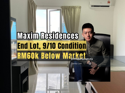 End lot, Rm60k Below Market Price, 9/10 Condition, Fully Furnished