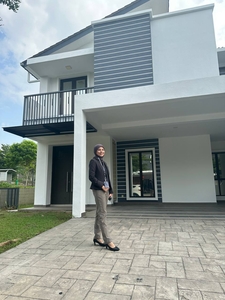 End Lot Semi D House For Sale Sutera Residences Kajang Selangor Newly Paint