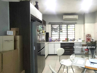Extended 2.5 sty house gated guarded near to Aeon Big, shops & Kfc