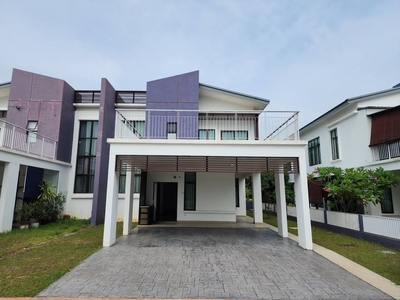 FACING OPEN 2 Storey Semi D Opus Residence Perdana Lakeview East