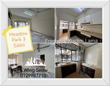 Freehold Kuchai Lama Meadow Park 3 Condominium Strata title Old klang Road Sri petaling