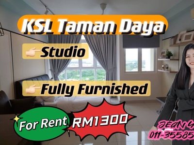KSL Taman Daya Studio Fully Furnished
