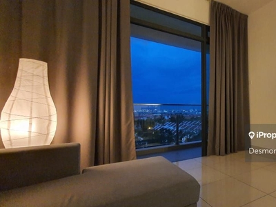 Location and Luxury are 2 words to describe this fully furnished condo