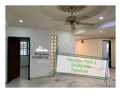 Meadow Park 3 Freehold Condominium Kuchai Lama OUG