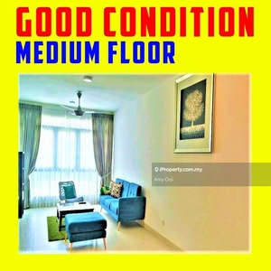 Medium floor unit and in good condition