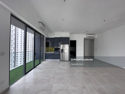 Newly complete Partly furnished Unit For Rent