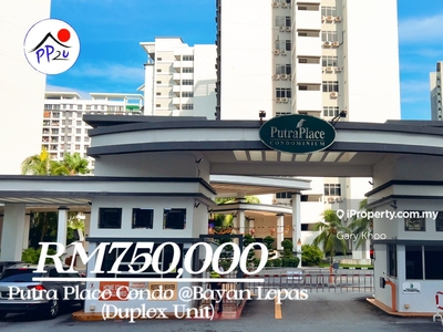 Putra Place Partially Furnished Duplex Unit Near Queensbay Mall & USM