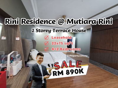 Rini Residence Mutiara Rini Double Storey Terrace House