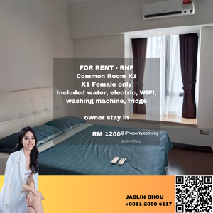 Rnf_room for rent only rm 1200_female only_fully furnished
