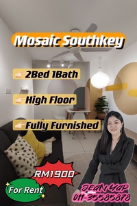 Southkey Mosaic 2BR Fully Furnish for Rent