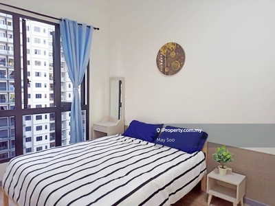 Southlink 2 bedrooms fully sell rm490k walk to lrt& mall just 4 min